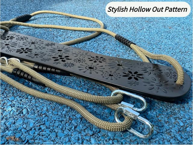 Detalle 2 de SELEWARE Babyschaukel Set mit 4 Karabinern