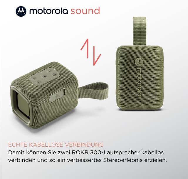 Detalle de Motorola ROKR 300 Bluetooth‑Lautsprecher 7 W ⬤