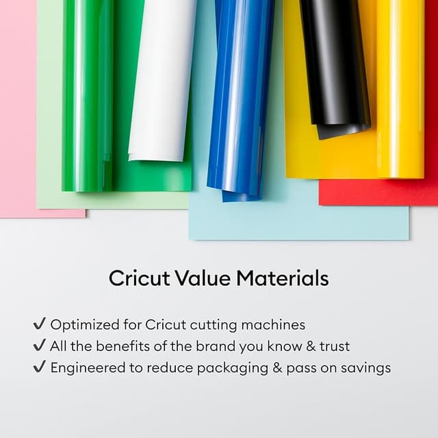 Thumbnail 3 de Cricut Iron On Vinilo termotransferible negro 6 m