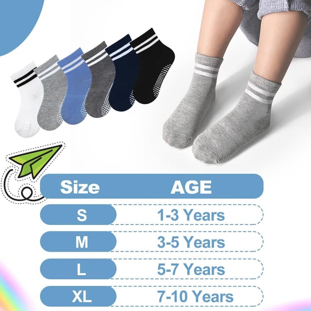Thumbnail 6 de DECOVICI Kids Grip Socks 15 Pairs