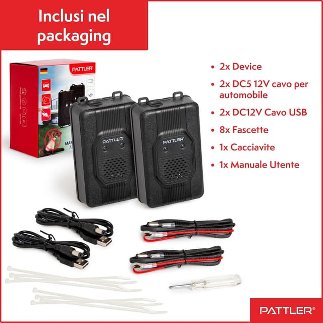 Thumbnail 6 de PATTLER Dissuasore Anti Martora con Luce 2pz