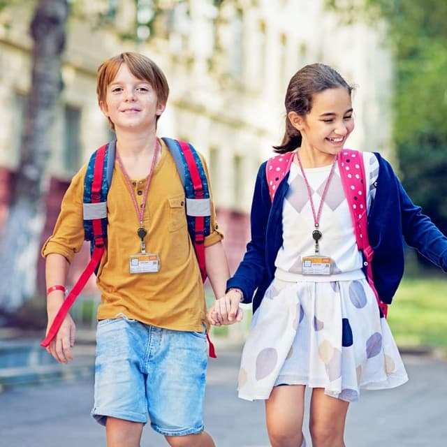 Detalle de Vicloon Lanyard mit Kartenhalter (Kristall-Lanyard) inkl. ausziehbarem Ausweishalter – Pfirsichfarbe