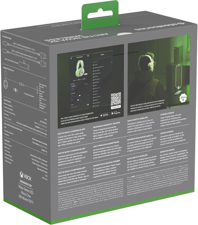 Thumbnail 12 de Steelseries Arctis Nova 5X Wireless 🎧 - Auriculares Gaming Inmersivos