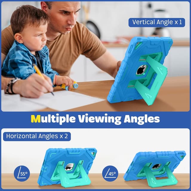 Thumbnail 3 de FINTIE Kids Case for iPad 9th Gen 10.2" blue