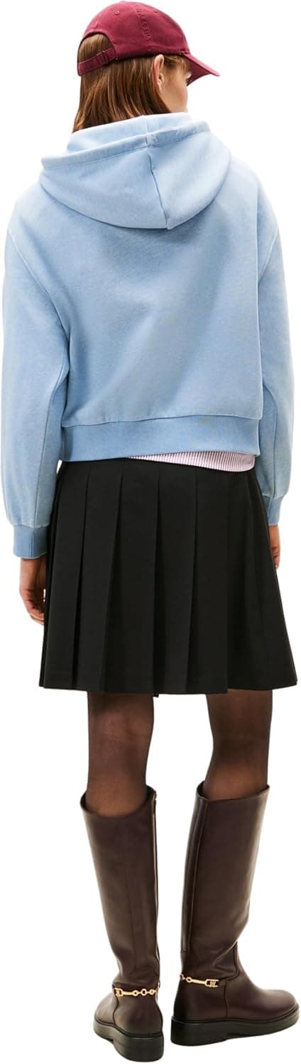 Detalle 2 de Tommy Hilfiger Sweat à Capuche Femme Classic Script Fleece