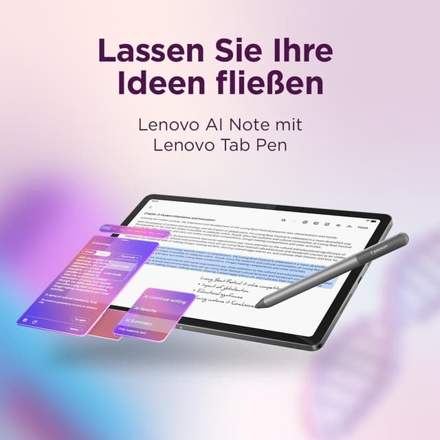 Detalle 2 de Lenovo Idea Tab 11" Tablet mit 128 GB Speicher