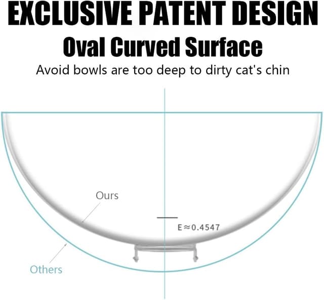 Thumbnail 5 de Raised Cat Bowl with Stand 15° Tilt