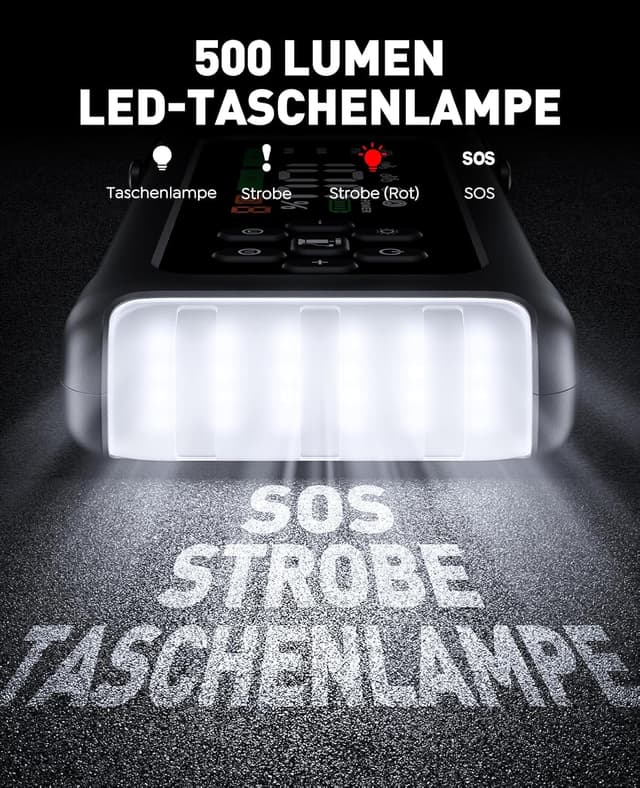 Thumbnail 4 de 5000A Starthilfe Powerbank mit Kompressor