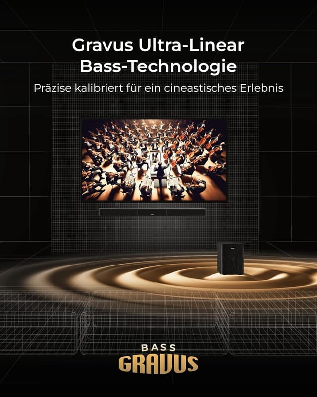 Detalle de ULTIMEA Skywave X40 530W Dolby Atmos