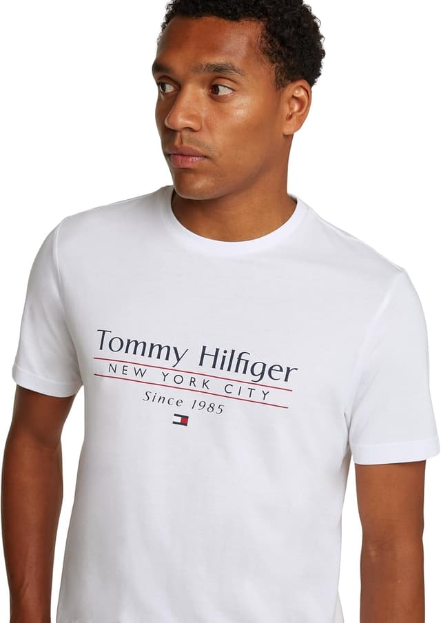 Detalle de Tommy Hilfiger Hilfiger Center Stack T-Shirt
