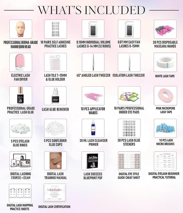 Thumbnail 5 de TwoWin Upgrade All-in-One Wimpernverlängerung Set 🎀