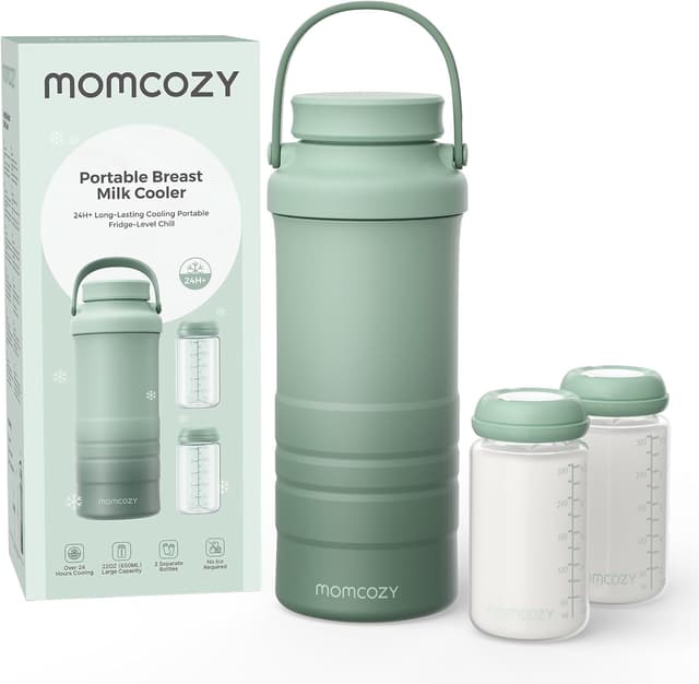 Detalle de Momcozy 22oz Portable Breast Milk Cooler