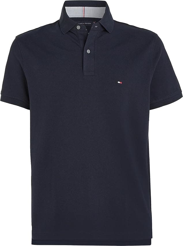 Thumbnail 4 de Tommy Hilfiger Polo Regular Fit Azul 1985 para Hombre 🌊