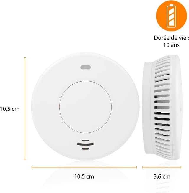 Thumbnail 2 de Smartwares FSM-17001 détecteur de fumée 10 ans