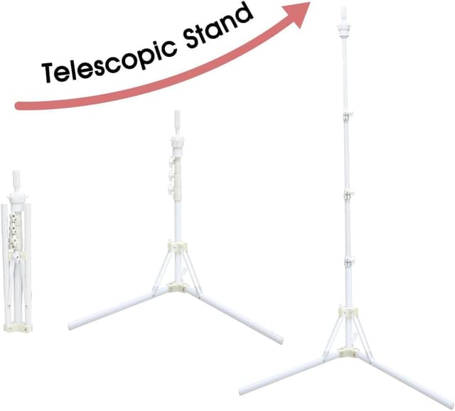 Thumbnail 5 de XINMEIFA Wig Stand Tripod for Mannequin Head 63 Inch