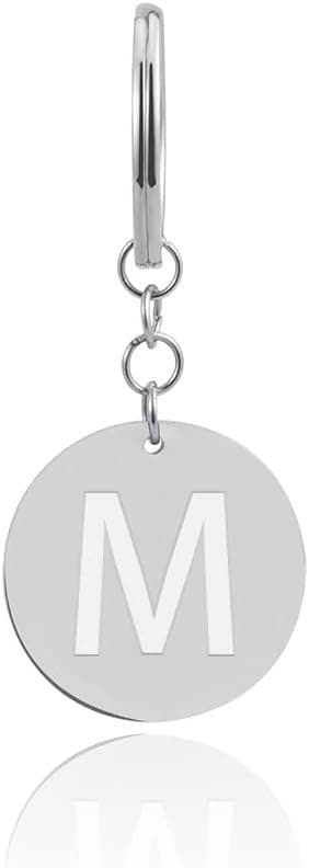 Thumbnail 6 de Porte-clés lettre jeton de caddie acier inoxydable