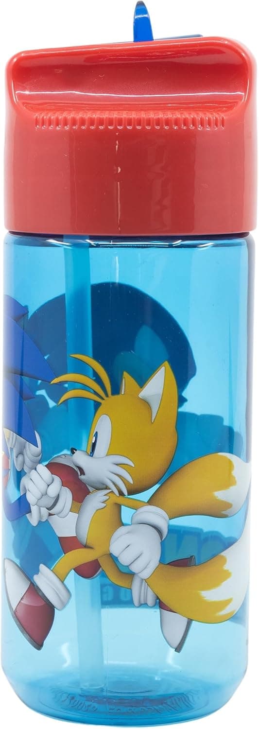 Detalle de ECOZEN Hidro Wasserflasche für Kinder 430 ml „Sonic“ (BPA-frei)