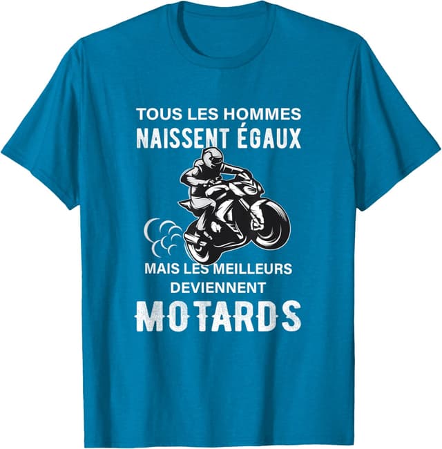 Thumbnail 5 de Motard Maillot Moto Tous Les Hommes Naissent Ègaux