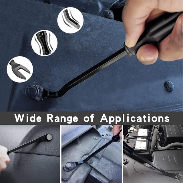 Thumbnail 6 de Eaukar Auto-Demontage-Werkzeuge-Set (24-teilig) für Zierleistenkeile, Verkleidungen und Autoradioausbau