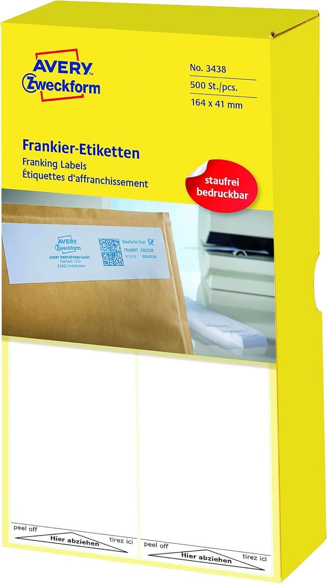 Thumbnail 6 de AVERY Zweckform 3440 Frankier-Etiketten 500er