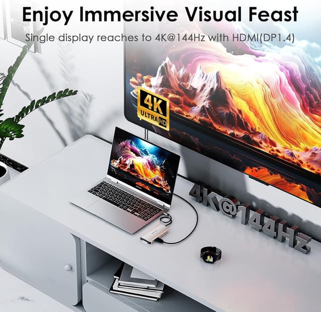 Thumbnail 2 de WAVLINK 10 Gbps USB-C Hub con SSD M.2