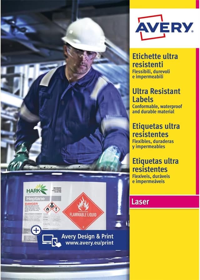 Detalle 2 de Avery Italia L7913-10 etichette 10 fogli 🏷