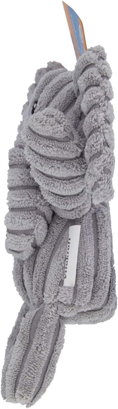 Detalle de Vitakraft Safari elefante peluche per cane con squeaker e corda