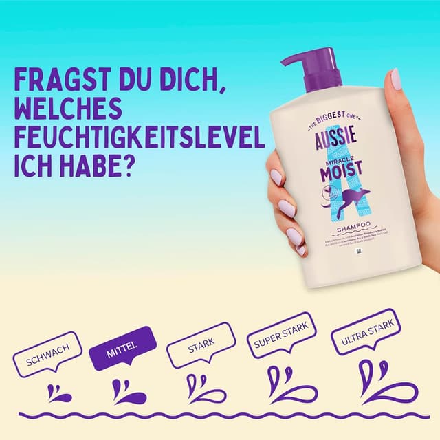 Thumbnail 5 de Aussie Miracle Moist Shampoo 1000ml