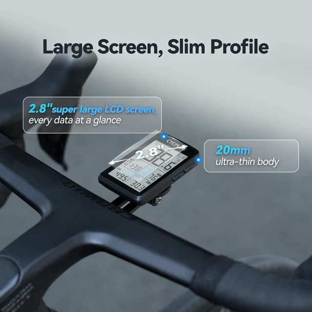 Detalle 2 de CYCPLUS ANT+ GPS per bici 2,8