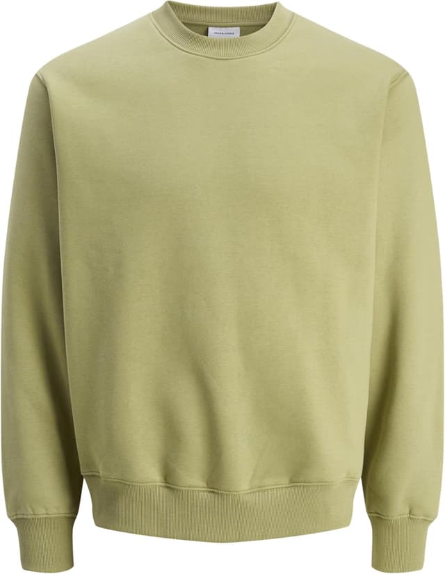 Thumbnail 6 de JACK & JONES Jjecharge sudadera con cuello redondo NOOS para hombre, blanco (talla S)