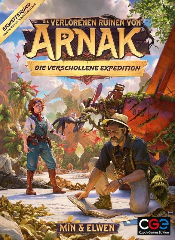 Detalle 2 de Czech Games Edition Verlorene Ruinen von Arnak Erweiterung đź§©