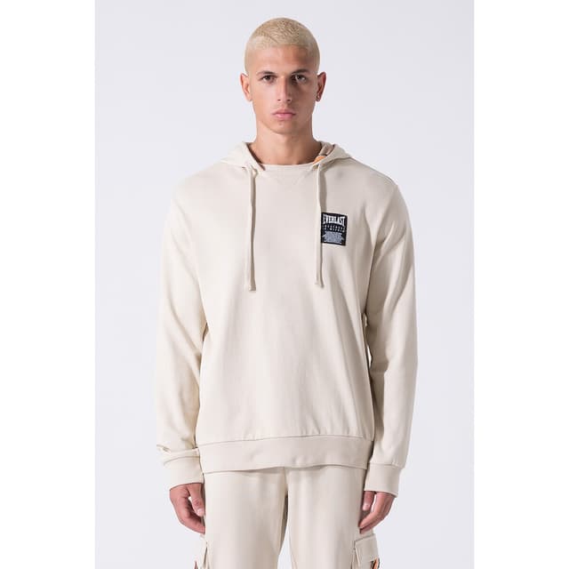 Detalle de Everlast Sudadera hombre capucha cinta tricolor