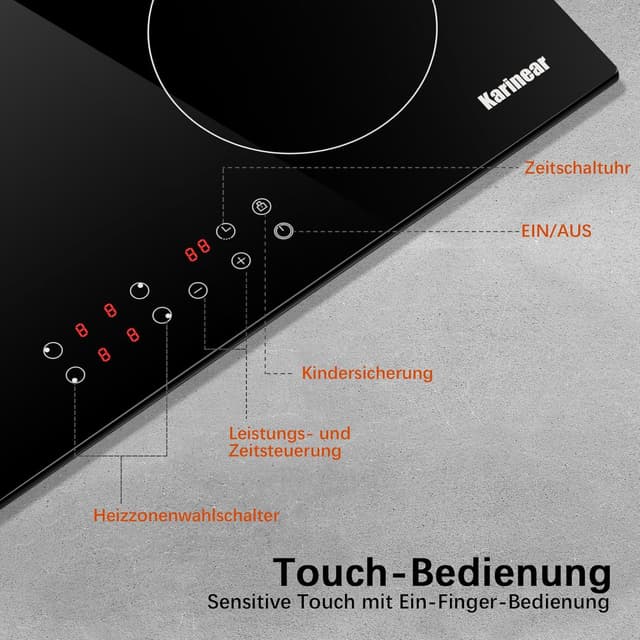 Thumbnail 3 de Karinear Induktionskochfeld 60 cm 3500W