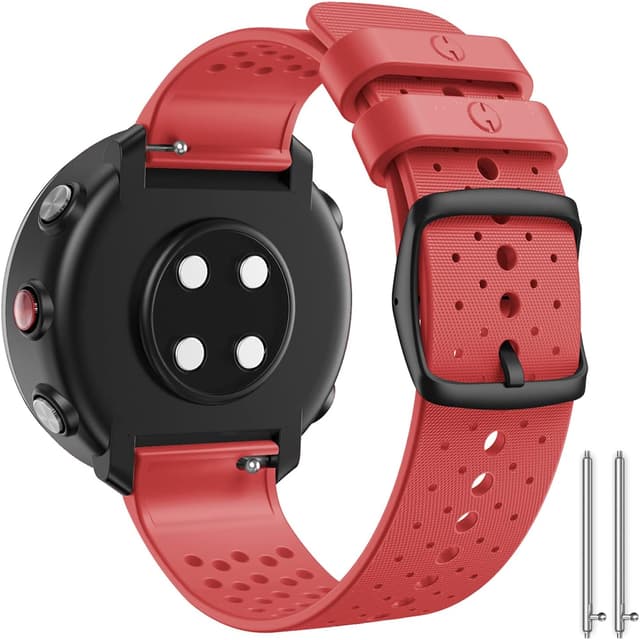 Imagen de ANBEST cinturino in silicone sportivo compatibile con Polar Vantage M/M2 e Grit X (sgancio rapido) en OfertitasTOP