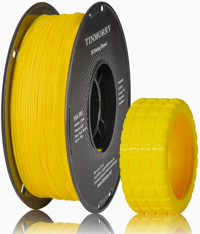 Imagen de TINMORRY TPU Filament 1,75 mm 1 kg Fluoreszierend Gelb en OfertitasTOP
