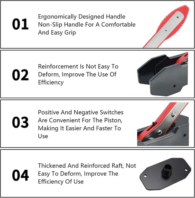 Detalle 2 de Thsakzo Prensa Pinza Freno Trinquete 360°