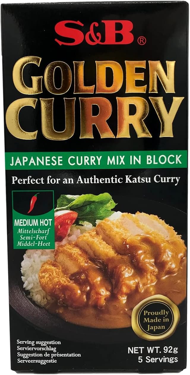 Imagen de S&B Curry Japonés, Pastillas de Curry Spice, Sazonador 🌶️ 92 g en OfertitasTOP