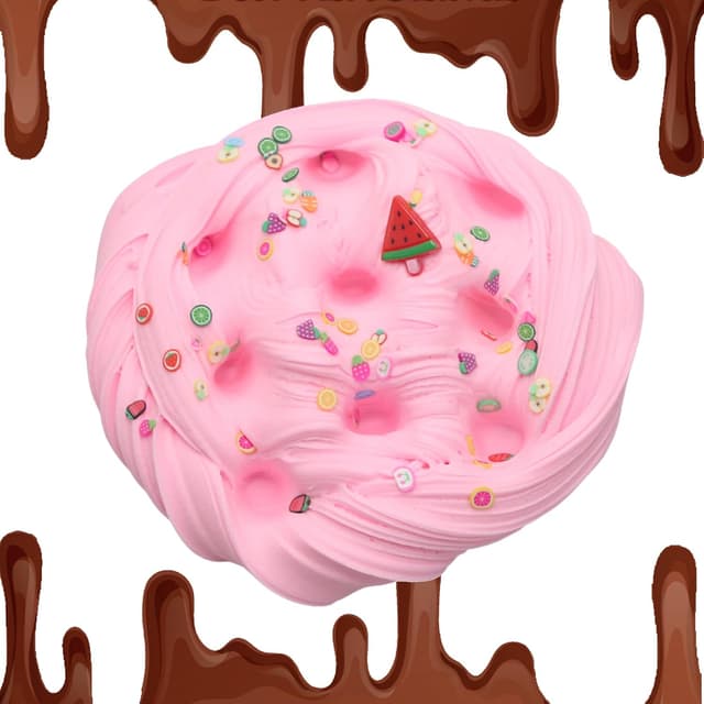 Detalle de 8 Pack Butter Slime Kit for Kids: Stretchy, Non-Sticky DIY Slime Party Favors