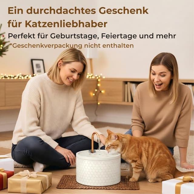 Thumbnail 4 de MISFANS Katzenbrunnen 2,1 L aus Keramik