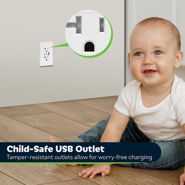 Thumbnail 4 de TOPGREENER TU22042AC2 21W USB Outlet