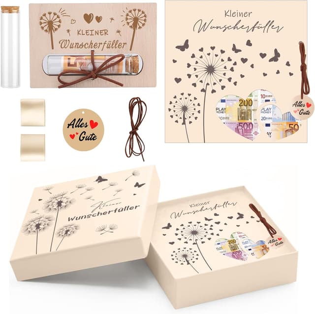 Imagen de Wunscherfüller Geldgeschenk mit Box en OfertitasTOP