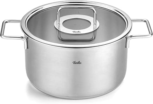 Imagen de Fissler Pure Collection Olla 5.7L con Tapadera de Vidrio🍲 en OfertitasTOP