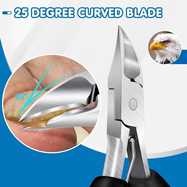 Thumbnail 4 de GJNL Nagelknipser Ergonomisch Breiter Kiefer