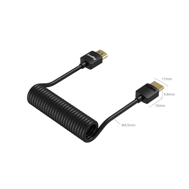 Thumbnail 6 de SMALLRIG Câble HDMI spiralé 4K