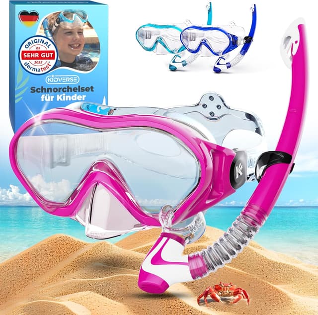 Imagen de KIDVERSE Schnorchelset Kinder Taucherbrille 👶🌊 en OfertitasTOP