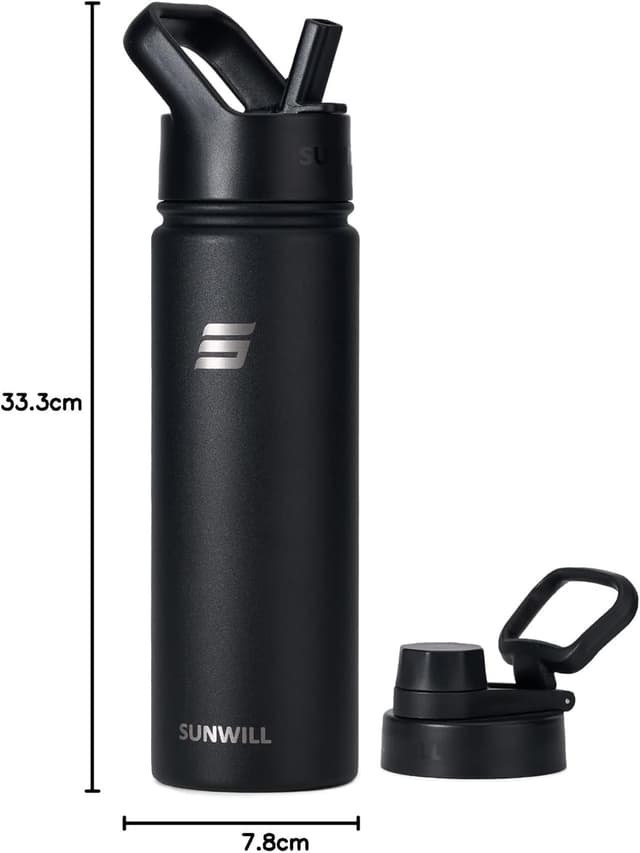 Thumbnail 6 de SUNWILL Metal Water Bottle 650 ml insulated bottle 🥤