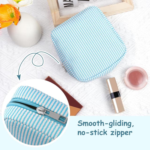 Thumbnail 3 de Breteil 2PCS Small Makeup Bag with Slip-in Pockets