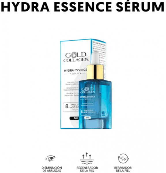 Detalle 2 de Gold Collagen Sérum Hydra Essence 30 ml 💄