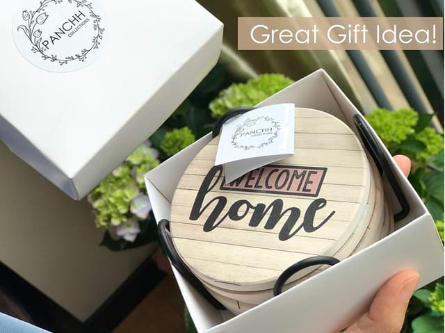 Thumbnail 6 de PANCHH Stone Coasters 6-Pack 🍷