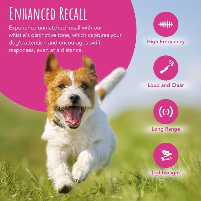 Detalle de Dog recall training whistle 8 cm sound